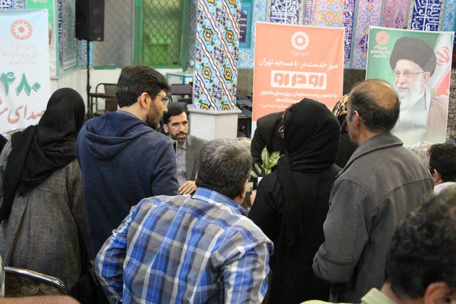 دیدار صمیمانه رئیس سازمان بهزیستی کشور با مردم
