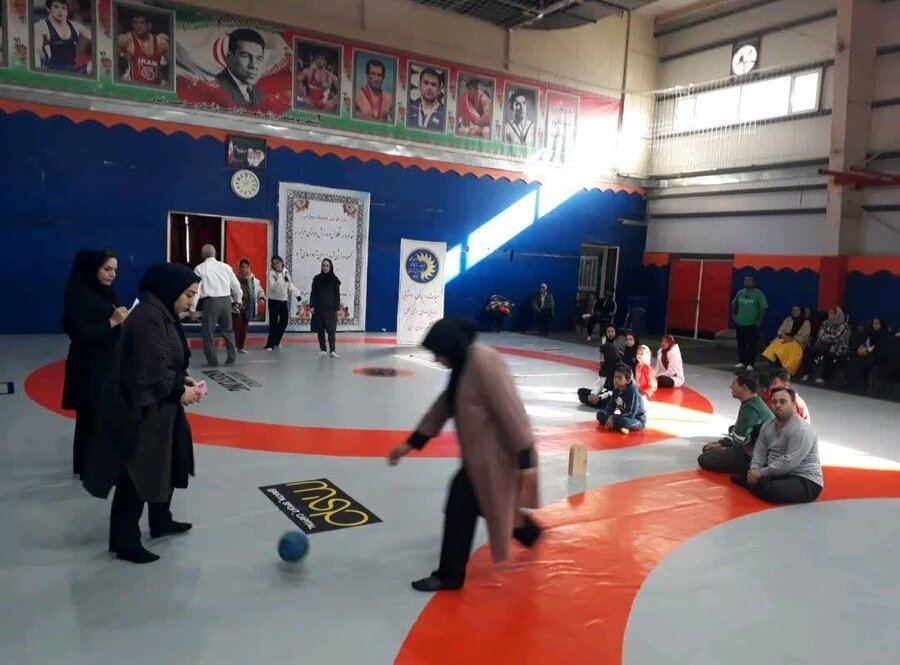 شهرری| برگزاری مسابقات ورزشی  بومی معلولین طرح cbr توانبخشی مبتنی برجامعه