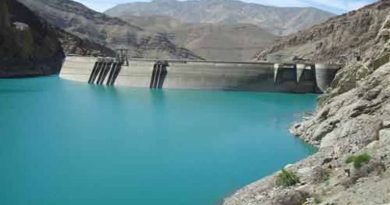 حجم سدهای تهران به 273 میلیون متر مکعب رسید