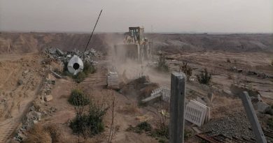 رفع تصرف یک هکتار از  بستر رودخانه سیاه آب یک