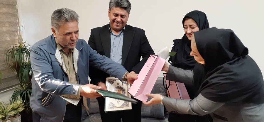 شهرری | دیدار مسئولین شرکت پالایش نفت تهران از مرکز و خانه امن دولت آباد