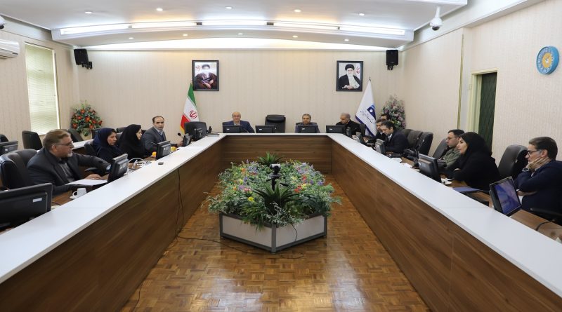نشست داشبورد مدیریتی شرکت آب منطقه ای تهران برگزار شد