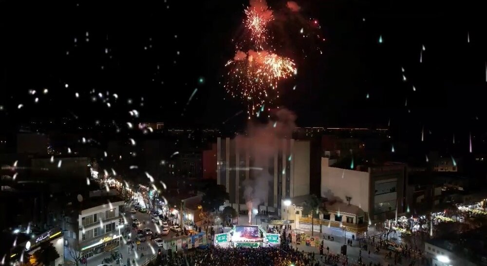 حضور پر شور عاشقان و منتظران مهدی موعود (عج) در جشن‌های نیمه شعبان
