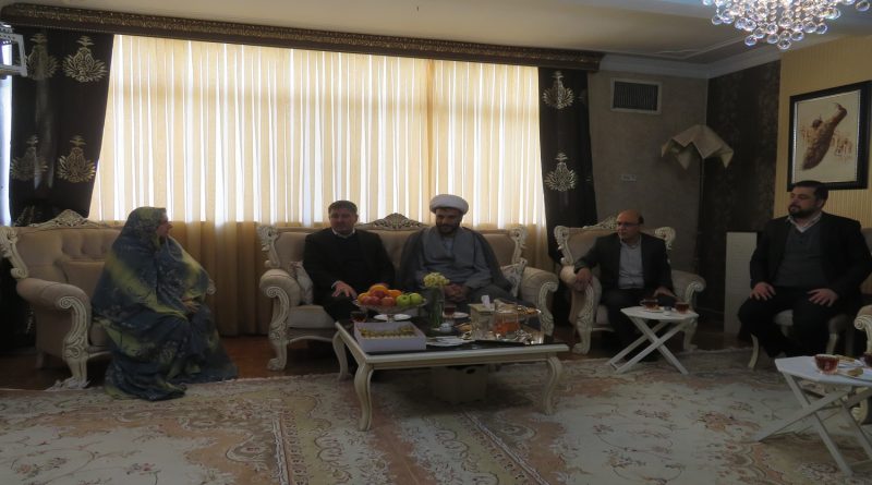 دیدار با خانواده شهید علی قلعه وند