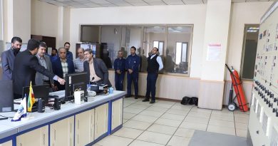 بازدید مدیرعامل شرکت آب منطقه ای تهران از امور بهره برداری و نگهداری سد و نیروگاه طالقان