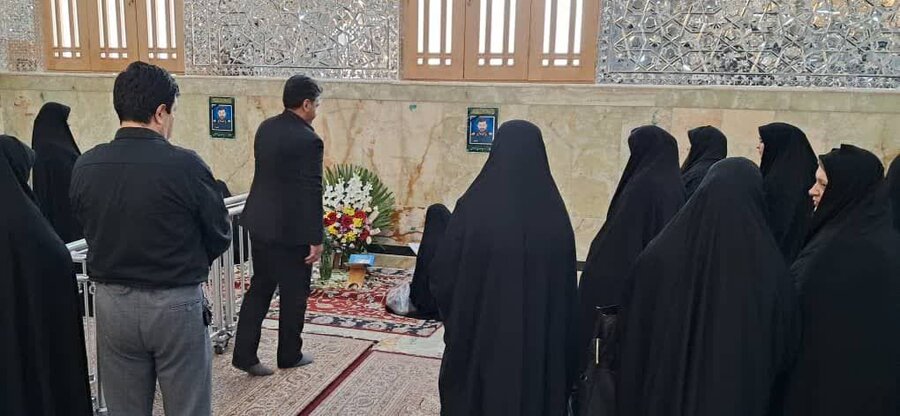 شهرری | گرامیداشت هفتمین روز شهادت شهدای خدمت