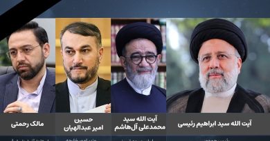 پیام مدیرعامل شرکت آب منطقه ای تهران  در پی شهادت آیت الله رئیسی و هیات همراه