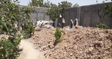 انسداد یک حلقه چاه غیرمجاز در حال حفاری توسط امور منابع آب رباط کریم