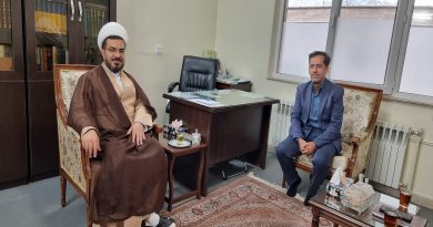 دیدار سرپرست امور منابع آب دماوند با امام جمعه این شهرستان