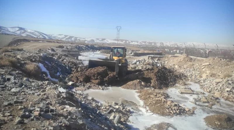 لایروبی رودخانه سربندان به طول 3 کیلومتر توسط امور منابع آب دماوند