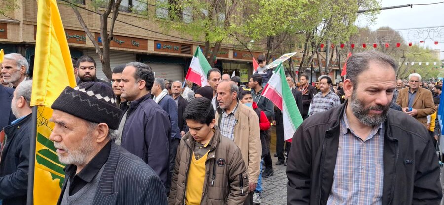 شهرری | شرکت در راهپیمایی روز قدس