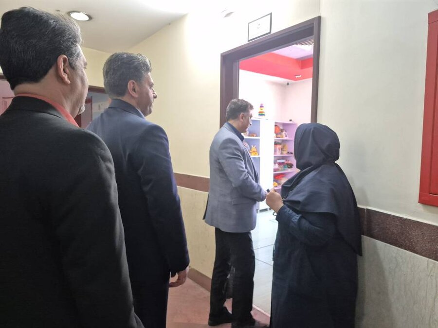 شهرری | بازدید مدیرکل دفتر کودکان و نوجوانان سازمان بهزیستی کشور از شیرخوارگاه حضرت رقیه (س)