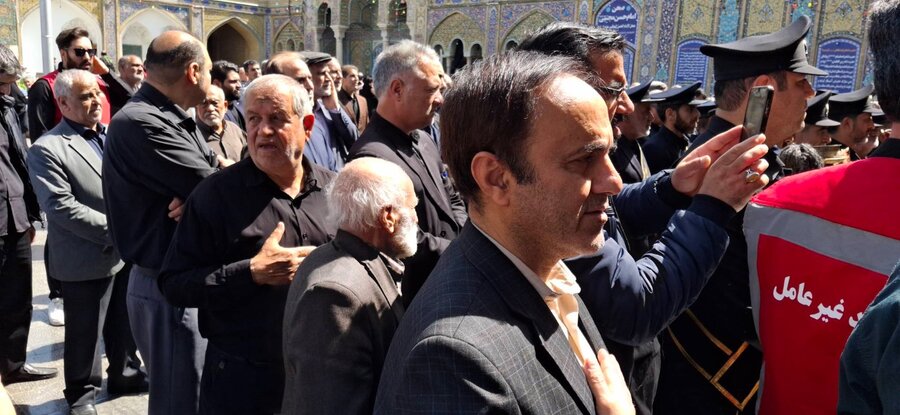 شهرری | کارکنان بهزیستی ری در آیین سالروز وفات حضرت عبدالعظیم حسنی (ع) حضور یافتند شهرری | کارکنان بهزیستی ری در آیین سالروز وفات حضرت عبدالعظیم حسنی (ع) حضور یافتند