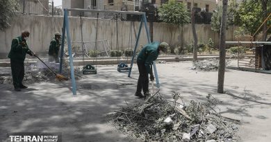 بوستان ایثار در منطقه ۲۰ به چرخه خدمت بازگشت