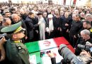 پیکر سپهبد شهید حسین سلامی در حرم سیدالکریم به خاک سپرده شد