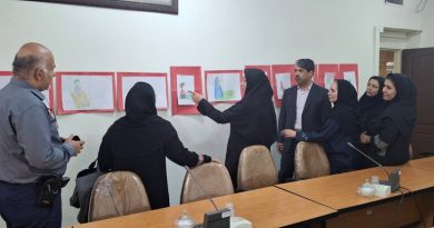 شهرری| نماز از نگاه کودکان تجلی ایمان کودکانه بر کاغذ نقاشی