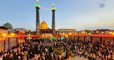 برگزاری مراسم سوگواری دهه دوم ماه محرم در بارگاه ملکوتی حضرت عبدالعظیم(ع)