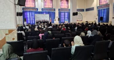 برگزاری جشن بزرگ میلاد فخر کائنات در آستان حضرت شیخ صدوق