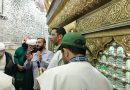 خادمیاران  امام رضایی در آستان حضرت شیخ صدوق