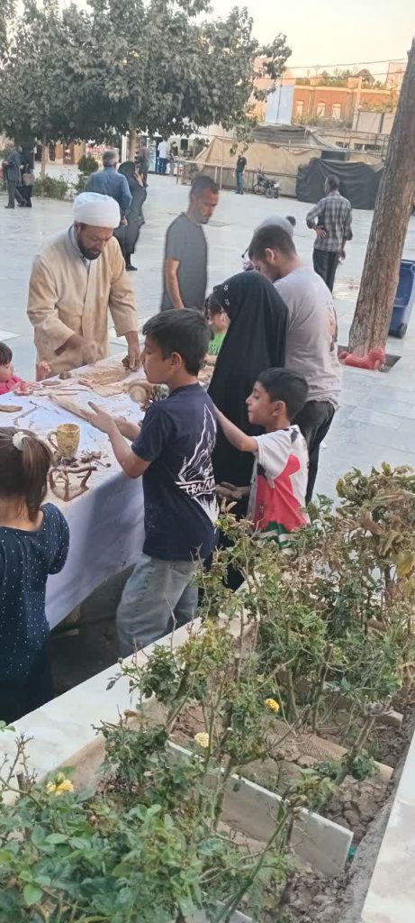 کارگاه آموزشی سفالگری در ابن بابویه دایر شد