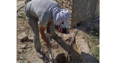 انسداد یک حلقه چاه غیر مجاز با دبی 10 لیتر بر ثانیه توسط امور منابع آب شهرری