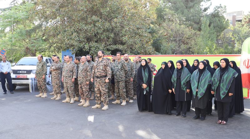 برگزاری رزمایش دفاع از مقر به مناسبت گرامیداشت هفته دفاع مقدس