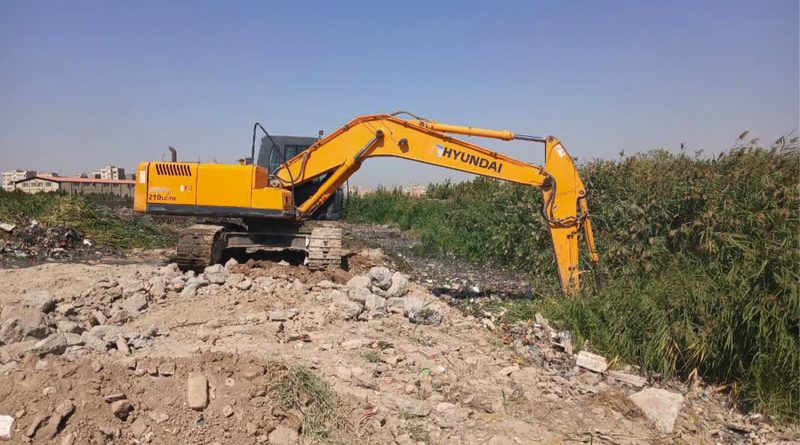 لایروبی رودخانه سیاه آب به طول یک کیلومتر توسط امور منابع آب رباط کریم