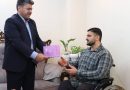 شهرری| دیدار مدیر بهزیستی با ورزشکارمعلول موفق
