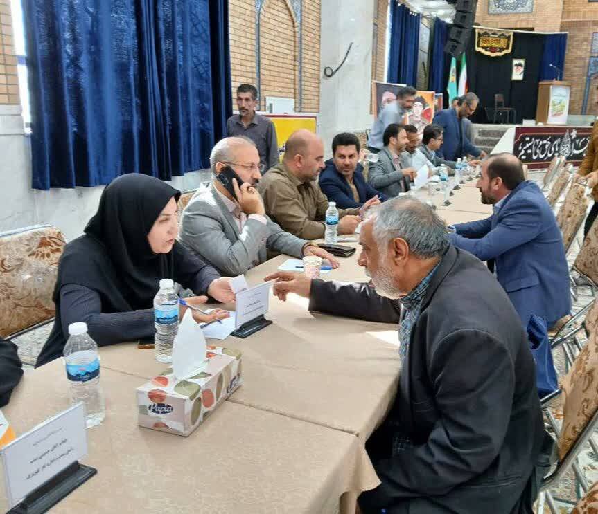 شهرری | برپایی میز خدمت 