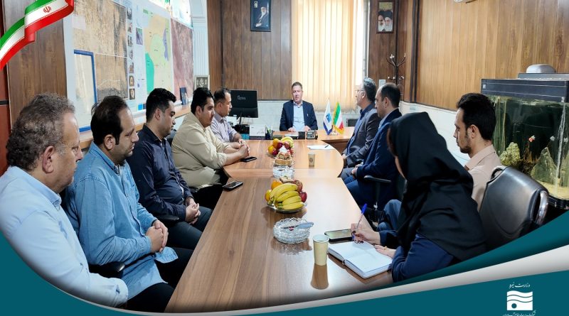 مراسم تکریم و معارفه سرپرست امور منابع آب رباط‌کریم برگزار شد