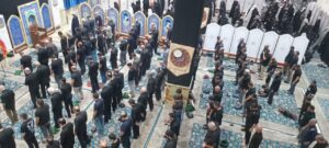 طنین فریادهای یا حسین (ع) در آستان شیخ صدوق؛ شکوه سوگواری در قلب شهر ری