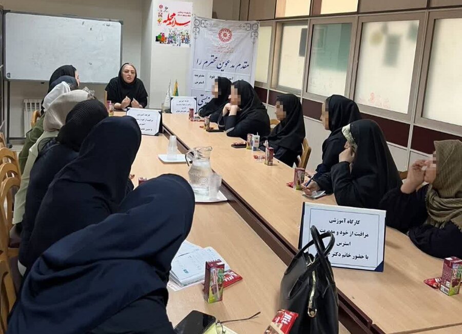 شهرری | آموزش خودمراقبتی و مدیریت استرس به دختران در قالب «سلام محله»